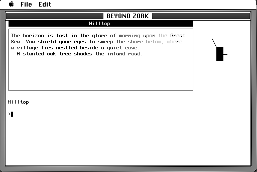 Beyond Zork