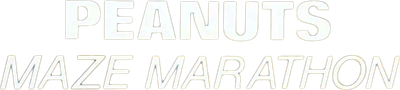 Peanuts Maze Marathon - Clear Logo Image