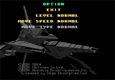 A/X-101 - Screenshot - Game Select Image