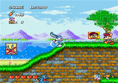 Tiny Toon Adventures: Buster's Hidden Treasure - Screenshot - Gameplay Image