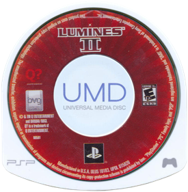 Lumines II - Disc Image