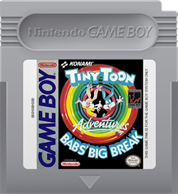 Tiny Toon Adventures: Babs' Big Break - Fanart - Cart - Front