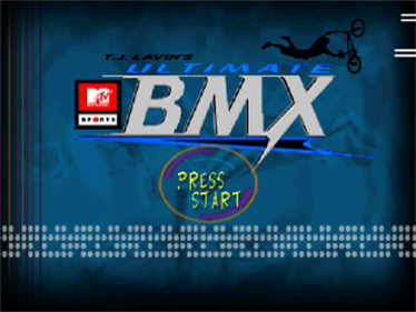 MTV Sports: T.J. Lavin's Ultimate BMX - Screenshot - Game Title Image