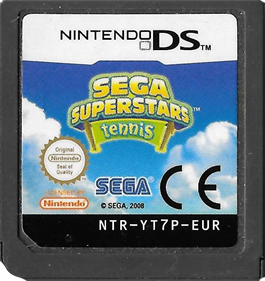 Sega Superstars Tennis - Cart - Front Image