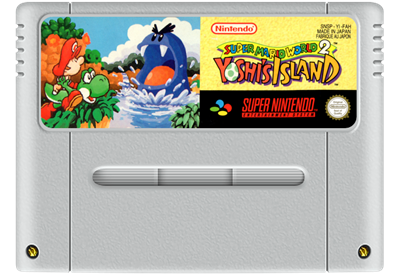 Super Mario World 2: Yoshi's Island - Fanart - Cart - Front Image