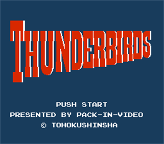 Thunderbirds - Screenshot - Game Title Image
