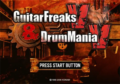 GuitarFreaks V & DrumMania V - Screenshot - Game Title Image