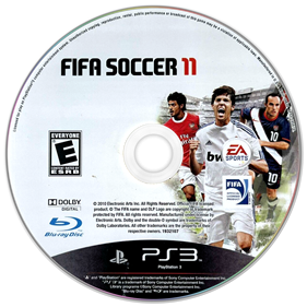 FIFA Soccer 11 - Disc Image