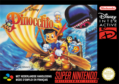 Disney's Pinocchio - Box - Front Image