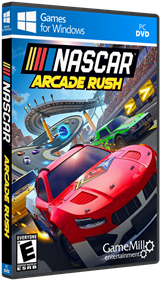 NASCAR Arcade Rush - Box - 3D Image