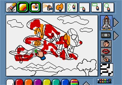 My Paint: The Animated Paint Program - Screenshot - Gameplay Image