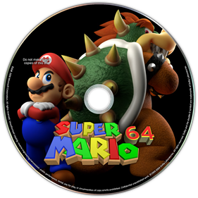 Super Mario 64 - Fanart - Disc Image