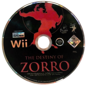 The Destiny of Zorro - Disc Image