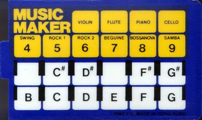 Music Maker - Arcade - Controls Information Image