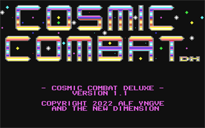 Cosmic Combat DX - Screenshot - Game Title Image