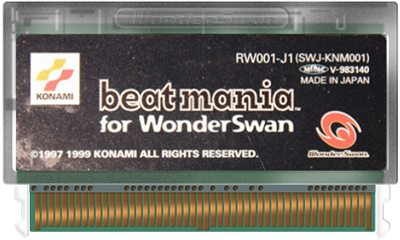 beatmania for WonderSwan - Fanart - Cart - Front Image