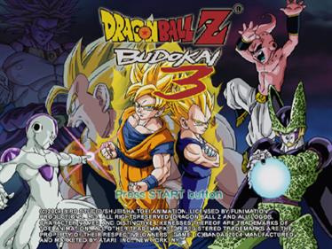 Dragon Ball Z: Budokai 3 - Screenshot - Game Title Image