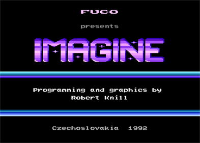 Imagine - Screenshot - Game Title Image