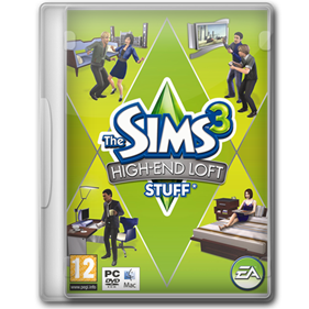 The Sims 3: High-End Loft Stuff - Box - Front - Reconstructed