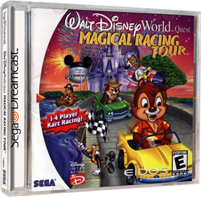 Walt Disney World Quest: Magical Racing Tour - Box - 3D Image