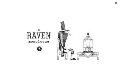 A Raven Monologue - Screenshot - Game Title Image