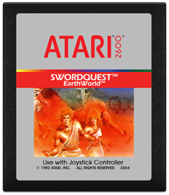 Swordquest: FireWorld - Cart - Front Image
