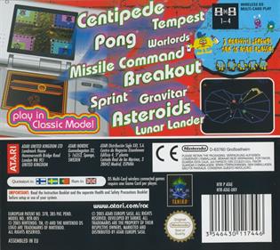 Retro Atari Classics - Box - Back Image