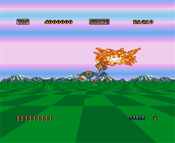 Space Harrier: Return to the Fantasy Zone - Screenshot - Gameplay Image