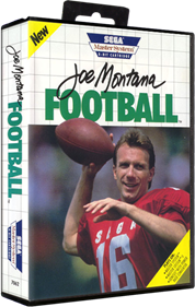 Joe Montana Football - Box - 3D Image