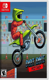 Dirt Bike Retro - Fanart - Box - Front Image