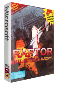 Raptor: Call of the Shadows - Box - 3D Image