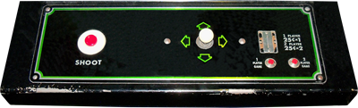 Tranquillizer Gun - Arcade - Control Panel Image