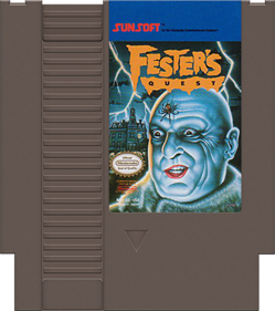 Fester's Quest - Cart - Front Image