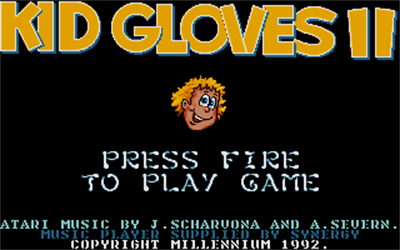 Kid Gloves II: The Journey Back - Screenshot - Game Title Image
