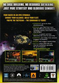 Dominion Wars: Star Trek Deep Space Nine - Box - Back Image