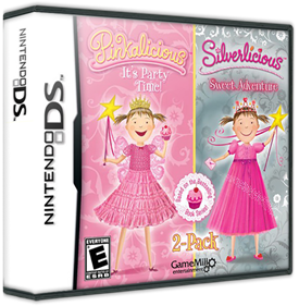 2-Pack: Pinkalicious Its Party Time and Silverlicious Sweet Adventure - Box - 3D Image