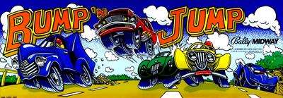 Bump 'n' Jump - Arcade - Marquee Image