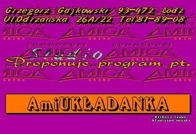 AmiUklandanka - Screenshot - Game Title Image