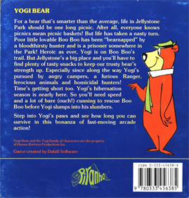 Yogi Bear - Box - Back Image
