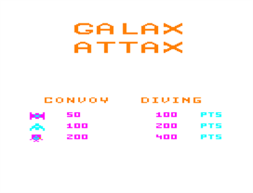 Galax Attax - Screenshot - Game Title Image