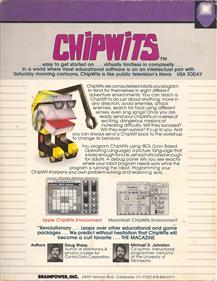 ChipWits - Box - Back Image