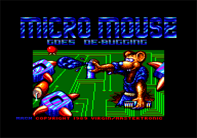 Micro Mouse  - Screenshot - Game Title Image