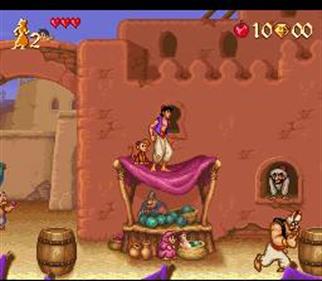 Disney's Aladdin - Screenshot - Gameplay Image