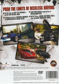 Burnout: Dominator - Box - Back Image