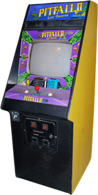 Pitfall II: The Lost Caverns - Arcade - Cabinet Image