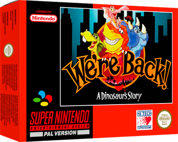 We're Back! A Dinosaur's Story - Box - 3D Image
