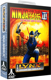 Ninja Gaiden III: The Ancient Ship of Doom - Box - 3D Image