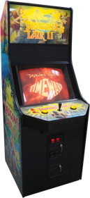 Dragon's Lair II: Time Warp - Arcade - Cabinet Image
