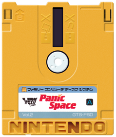 Famimaga Disk Vol. 2: Panic Space - Fanart - Disc