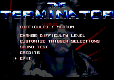 The Terminator - Screenshot - Game Select Image